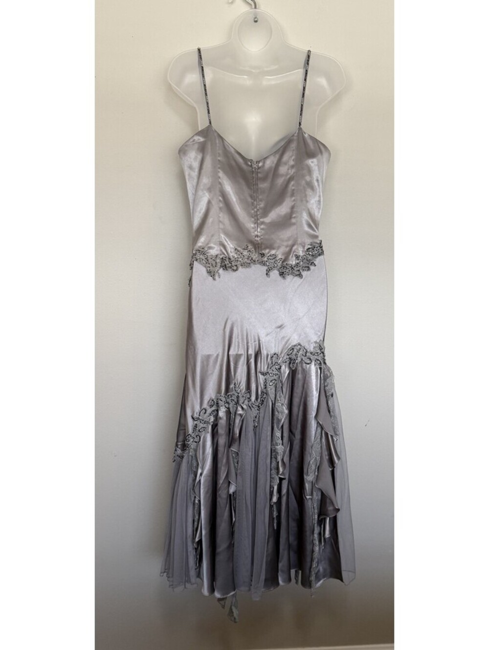 Cache Vintage 90’s Y2K Two Piece Beaded Skirt Set Size 10/8 - Picture 2 of 9
